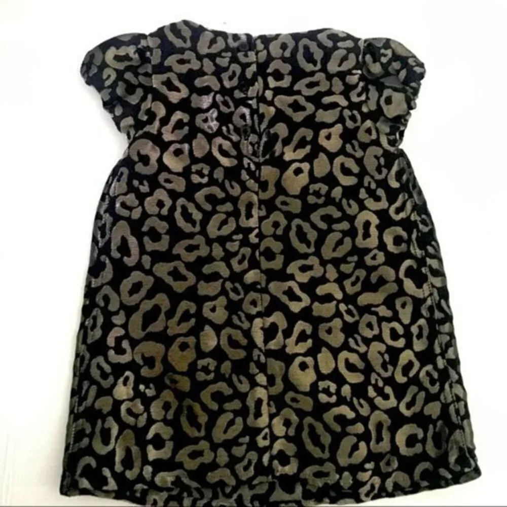 NWT GYMBOREE LEOPARD PRINT DRESS WITH BOW 12-18 MONTHS